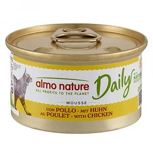 5 + 1 gratis! Almo Nature Daily Menu, 6 x 85 g - Mus z kurczakiem