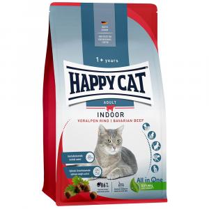 Happy Cat Indoor Adult, wołowina alpejska - 1,3 kg