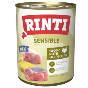 Megapakiet RINTI Sensible, 24 x 800 g - Indyk i ziemniaki