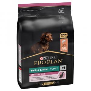 PURINA PRO PLAN Small & Mini Puppy Sensitive Skin, łosoś i ryż - 3 kg