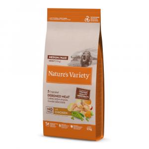 Nature's Variety Selected Medium/Maxi Adult, kurczak z wolnego wybiegu - 12 kg