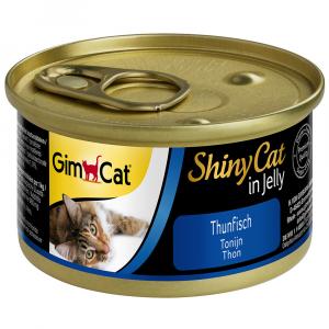 GimCat ShinyCat w galarecie, 6 x 70 g - Tuńczyk