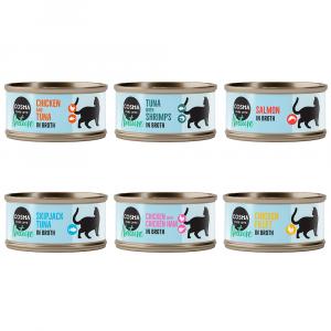 Cosma Nature, 6 x 70 g - Pakiet mieszany 1 (6 smaków)