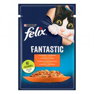 Felix Fantastic w saszetkach, 26 x 85 g - Kurczak z pomidorami