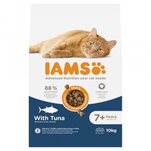 IAMS Advanced Nutrition Senior Cat 7+, tuńczyk - 10 kg