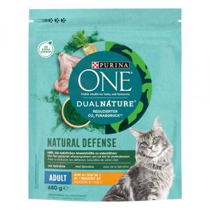 PURINA ONE Dual Nature Adult, kurczak ze spiruliną - 650 g