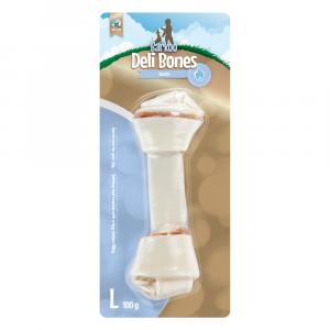 Barkoo Deli Bones Dental kości do żucia z supełkiem - L, 6 x 20 cm (600 g)