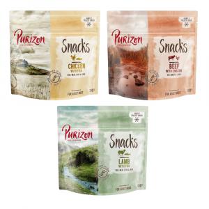 Korzystny pakiet Purizon Snack, 3 x 100 g - Pakiet mieszany