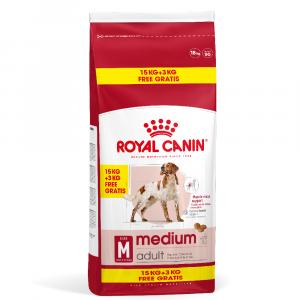 8 + 1 kg / 15 + 3 kg gratis! Royal Canin Size, 9 kg / 18 kg - Medium Adult, 15 kg + 3 kg gratis!