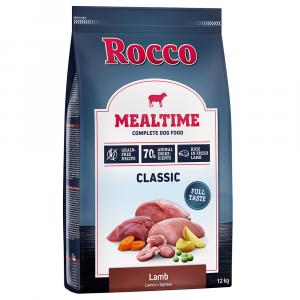 11 + 1 kg gratis! Rocco Mealtime, karma sucha dla psa, 12 kg - Jagnięcina