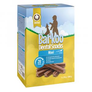 Korzystny pakiet Barkoo Dental Snacks - Dla psów dużych, 1,08 kg, 28 szt.