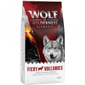 Wolf of Wilderness „Fiery Volcanoes”, jagnięcina - 2 x 12 kg