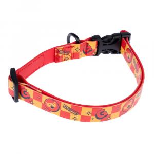 Harry Potter obroża dla psa Gryffindor, pomarańczowa - Rozmiar L: obw. szyi 35-56 cm, szer. 20 mm