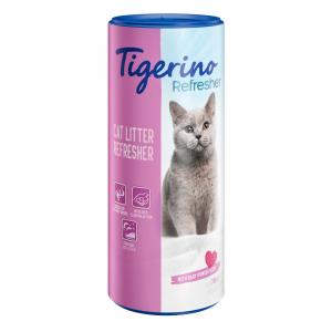 Tigerino Refresher, odświeżacz do kuwet - 3 zapachy - Puder dla dzieci, 2 x 700 g