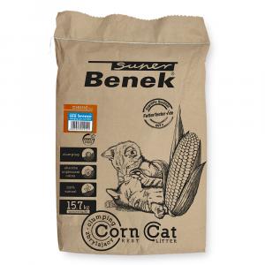 Benek Super CORNCat Morska bryza żwirek dla kota - 25 l (ok. 15,7 kg)