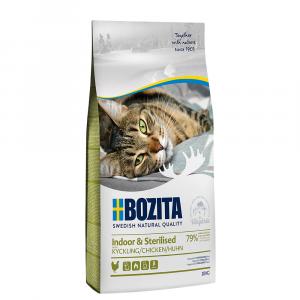 8 + 2 kg gratis! Bozita, karma sucha, 10 kg - Indoor & Sterilised