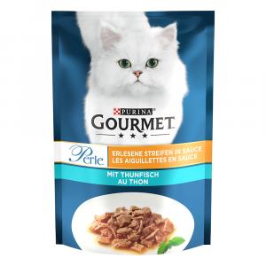 20% taniej! Gourmet Perle, karma mokra dla kota, różne rodzaje, 26 x 85 g - Tuńczyk