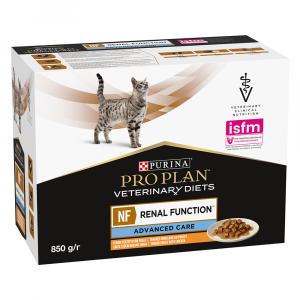 PURINA PRO PLAN Veterinary Diets Feline NF Advance Care, kurczak - 2 x 10 x 85 g