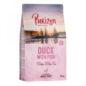 15% taniej! Purizon - bez zboż, karma sucha, 2,5 kg - Adult dla kota, kaczka i ryba