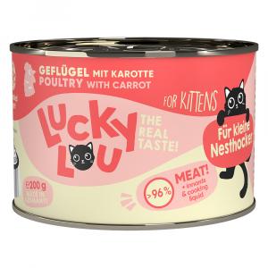 Lucky Lou Lifestage Kitten, 6 x 200 g - Drób