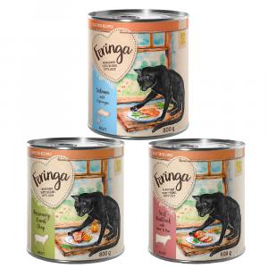Feringa Selected Recipes, 6 x 800 g - Pakiet mieszany: jagnięcina, wołowina, łosoś