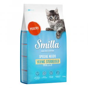 Smilla Young Sterilised, z drobiem - 2 x 10 kg