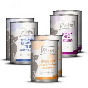 Korzystny pakiet MjAMjAM Adult, 24 x 400 g - Pakiet mieszany I (3 smaki)