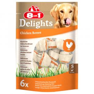 8in1 Delights kosteczki z kurczakiem - 6 szt., 210 g