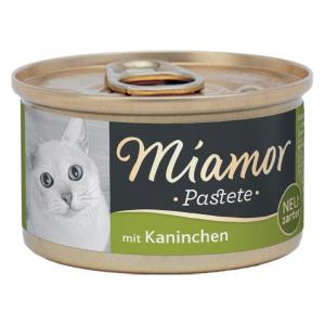 Miamor Pastete, 12 x 85 g - Królik