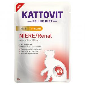 Kattovit Renal Paté, 10 x 85 g - Kurczak