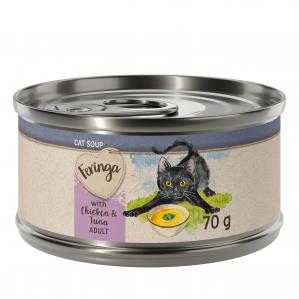 Feringa cat soup, zupa dla kota, 12 x 70 g - Kurczak i tuńczyk