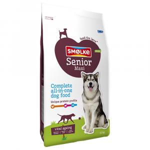 15% taniej! Smølke, sucha karma dla psa, 2 x 12 kg - Senior Maxi Vital Ageing