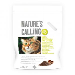 Nature's Calling, żwirek dla kota - 4 x 2,7 kg