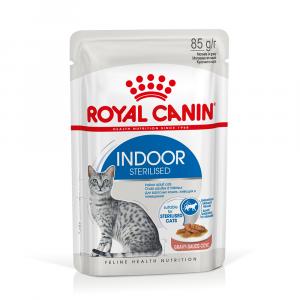 Royal Canin Indoor Sterilised w sosie - 12 x 85 g