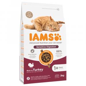 IAMS Advanced Nutrition Sensitive Digestion, indyk - 3 kg