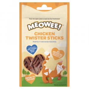 Meowee! Chicken Twister Sticks - 3 x 31 g