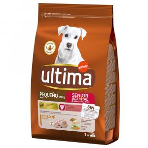 Ultima Mini Senior, kurczak - 3 kg