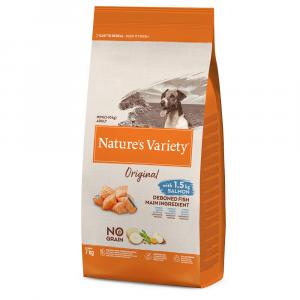 Nature's Variety No Grain Mini Adult, łosoś - 7 kg