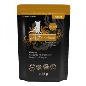 Korzystny pakiet catz finefood Purrrr w saszetkach, 16 x 85 g - No. 107, kangur (16 x 85 g)