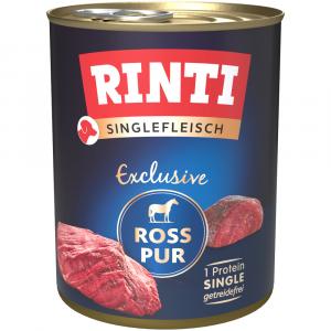 RINTI Singlefleisch Exclusive, 6 x 800 g - Exclusive, konina