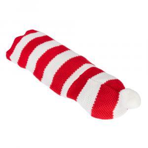 TIAKI czerwony sweter w paski dla psów - Rozmiar XL: ok. 41,5 cm długości pleców