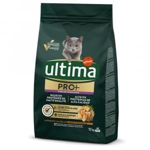 20% taniej! Ultima Cat PRO+ Sterilized, karma sucha dla kota, 2 x 1,1 kg - Kurczak