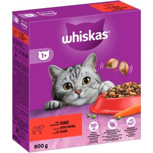 Whiskas 1+ z wołowiną - 2 x 800 g