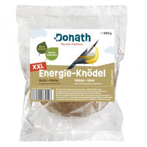 Donath Energie Knodel XXL, kule tłuszczowe bez siatki, 500 g - Orzechy i konopie