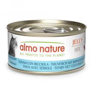 Almo Nature HFC w galarecie, 6 x 70 g - Tuńczyk z seriolą olbrzymią