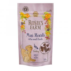 2 + 1 gratis! Rosie's Farm, przysmaki, 3 x 50 g / 70 g - Puppy Snacks \