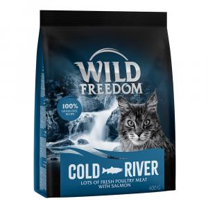 25% taniej! Wild Freedom, karma sucha, 400 g - Adult „Cold River”, łosoś