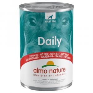 Almo Nature Daily Dog 24 x 400 g - Wołowina