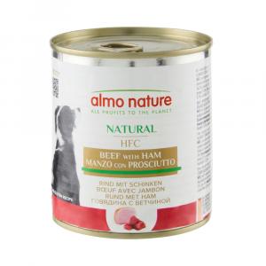 15% taniej! Almo Nature HFC, karma mokra dla psa, 6 x 280 / 6 x 290 g - Wołowina z szynką, 6 x 290 g
