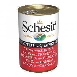 Schesir w galarecie, 6 x 140 g - Tuńczyk z krewetkami